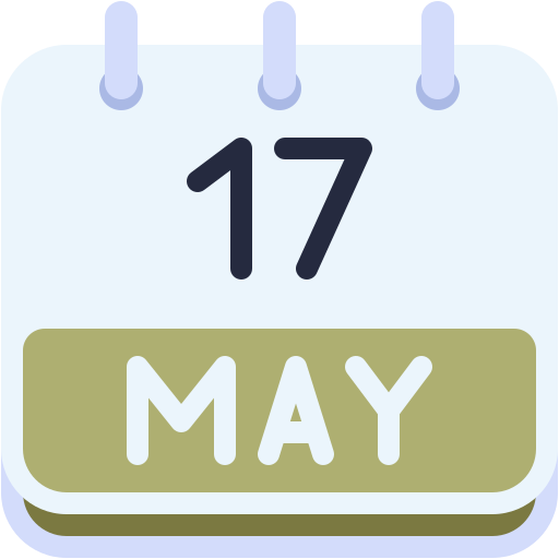 Calendar date Generic color fill icon