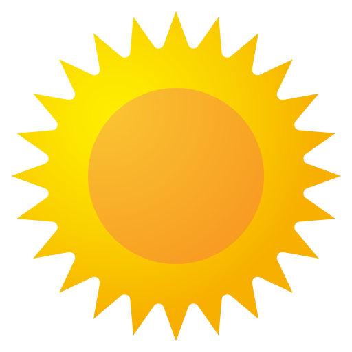 Sun Generic gradient fill icon