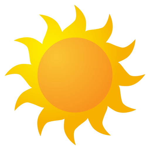 Sun Generic gradient fill icon