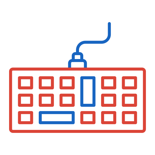 Keyboard free icon
