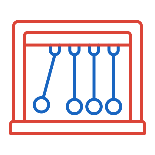 Newtons cradle free icon Newtons cradle free icon