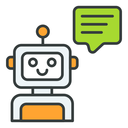 robot de chat icono gratis