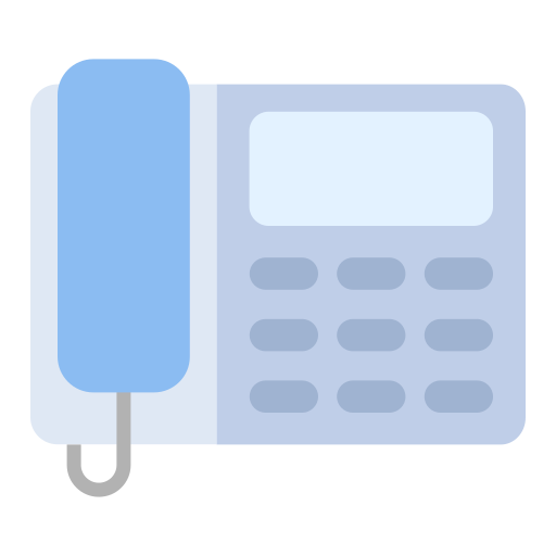 Telephone Generic color fill icon