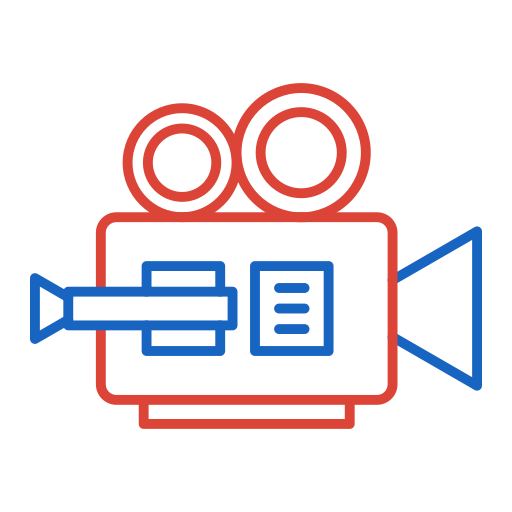 Video camera Generic color outline icon