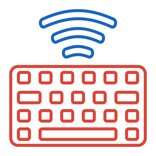teclado inalambrico icono gratis