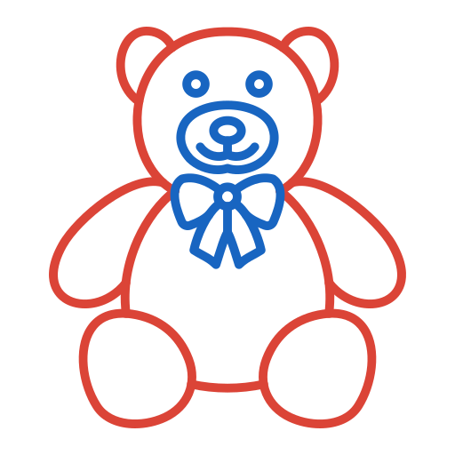 oso de peluche icono gratis