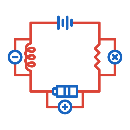 circuito eléctrico icono gratis