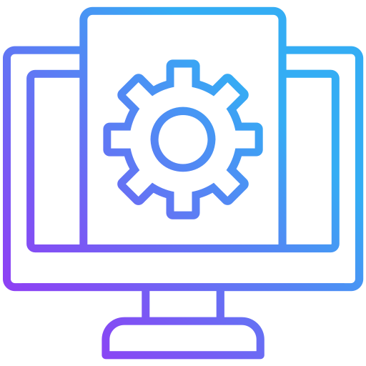 Learning tools Generic gradient outline icon