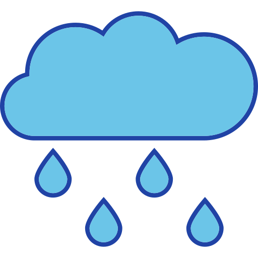 Rainy Generic color lineal-color icon