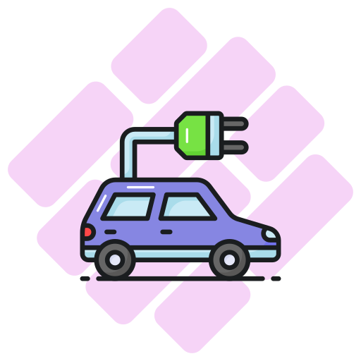 coche ecológico icono gratis