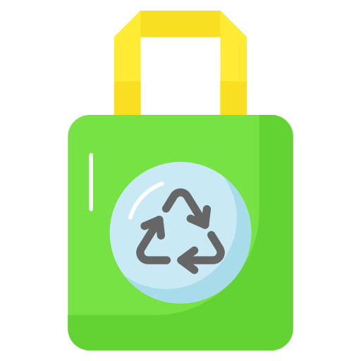 bolsa de reciclaje icono gratis