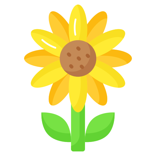 Sunflower Generic color fill icon