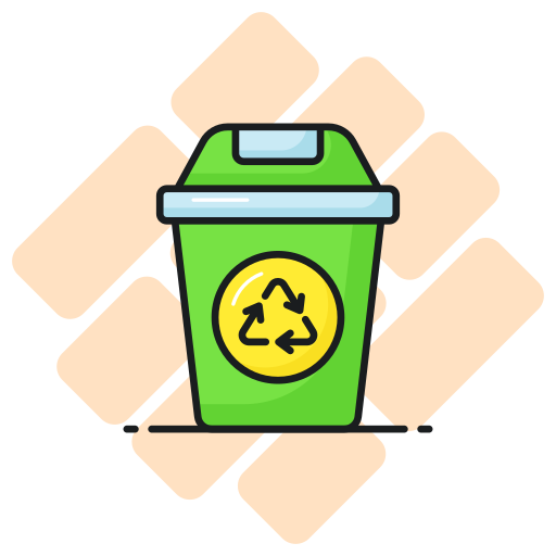 papelera de reciclaje icono gratis