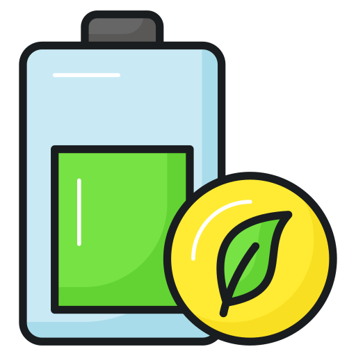 poder verde icono gratis