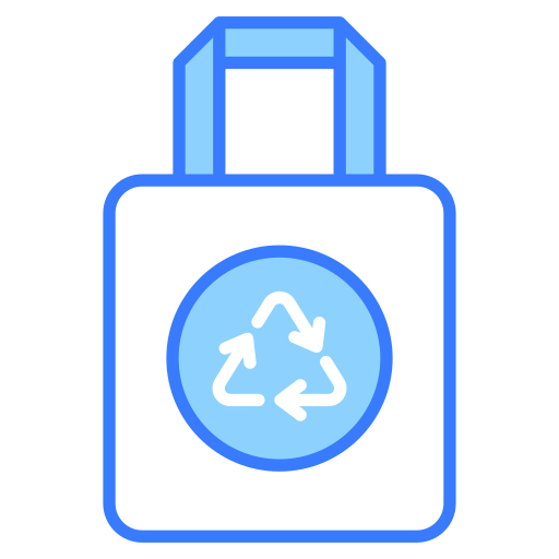 bolsa de reciclaje icono gratis