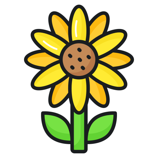 girasol icono gratis