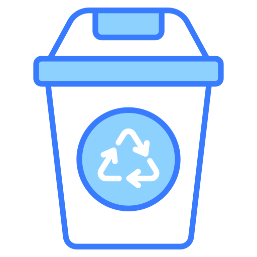 papelera de reciclaje icono gratis