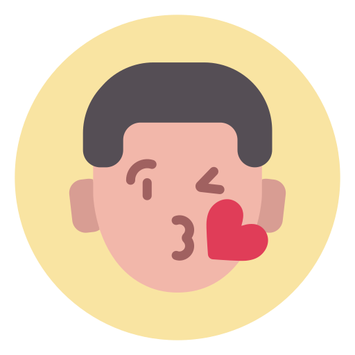 beijo grátis ícone