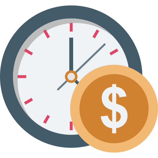 zeit ist geld kostenlos Icon zeit ist geld kostenlos Icon