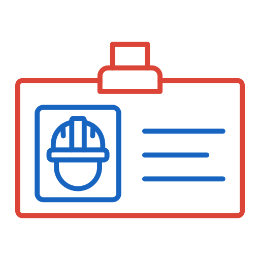 tarjeta de identificación icono gratis