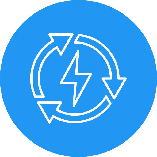 Возобновляемая энергия бесплатно иконка Возобновляемая энергия бесплатно иконка