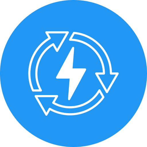 Возобновляемая энергия бесплатно иконка Возобновляемая энергия бесплатно иконка