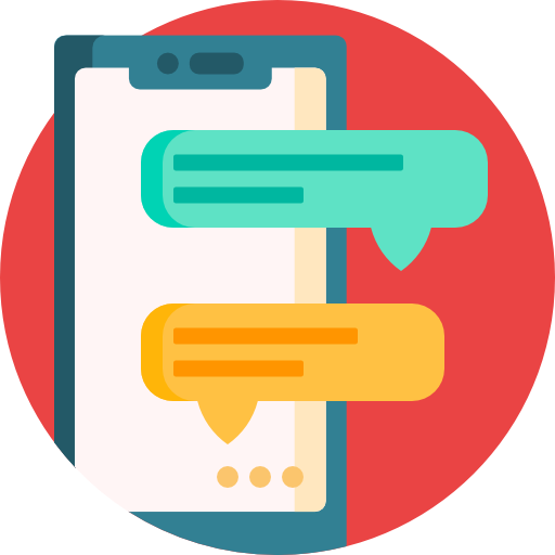 Chat free icon