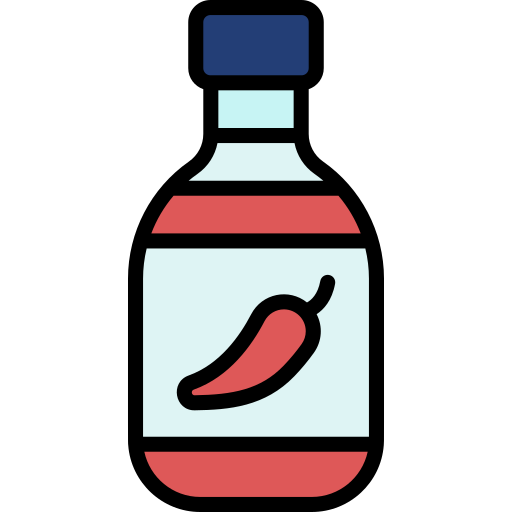 sauce chili Icône gratuit