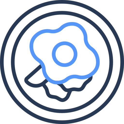 Жаренное яйцо бесплатно иконка