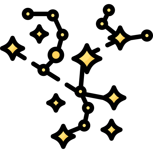 constelaciones icono gratis