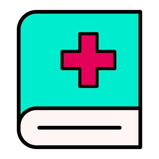 libro medico icono gratis