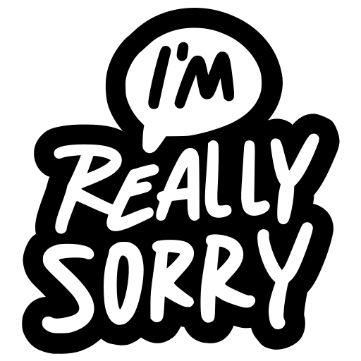 Sorry Stickers - Free miscellaneous Stickers