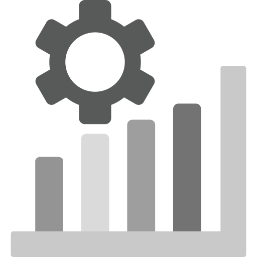 Growth chart Generic color fill icon