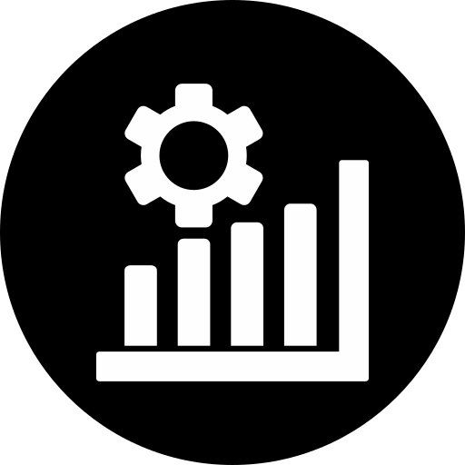 tabla de crecimiento icono gratis