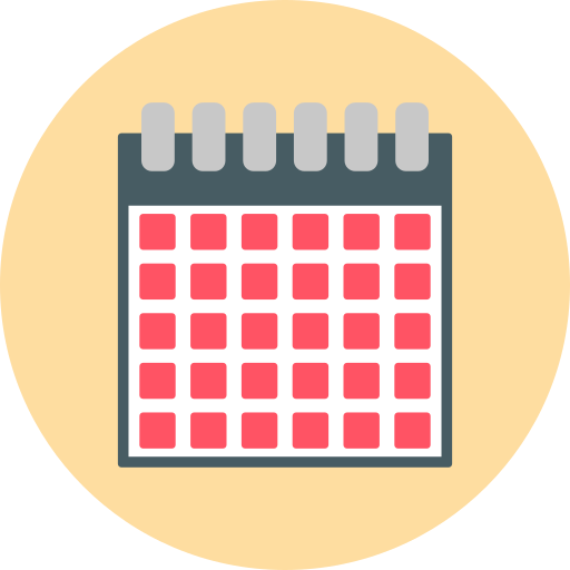 달력 무료 아이콘