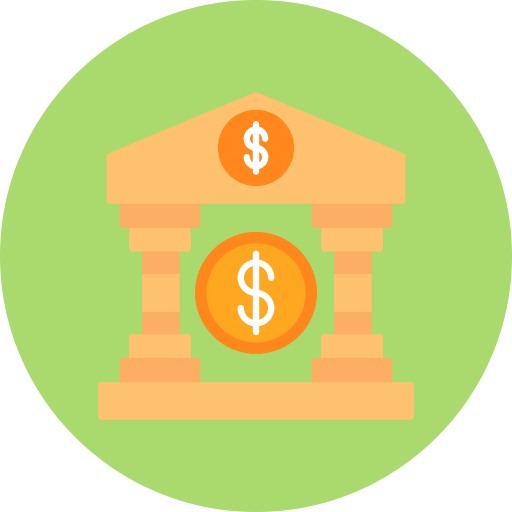 Bank Generic color fill icon