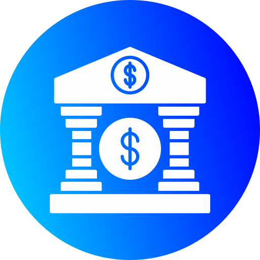 Bank Generic gradient fill icon