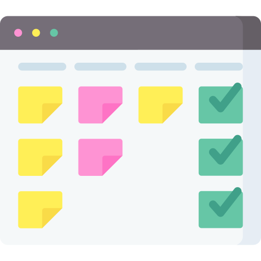 kanban kostenlos Icon kanban kostenlos Icon