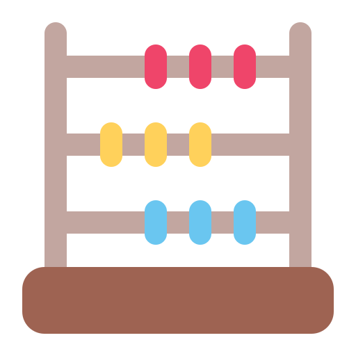 Abacus Generic color outline icon