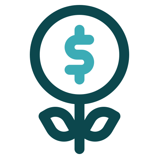 Инвестиции бесплатно иконка