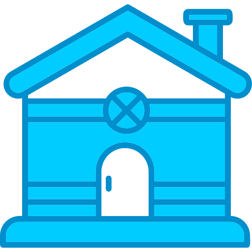 casa de jengibre icono gratis