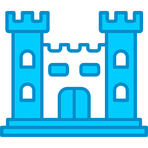 castillo icono gratis