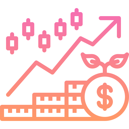 ganancia icono gratis