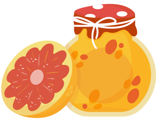 pote de geléia grátis figurinha