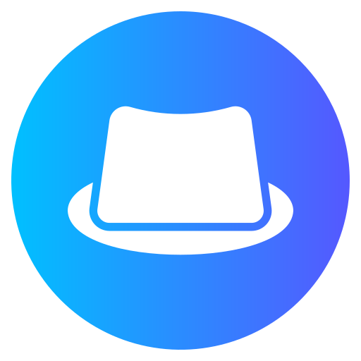 sombrero de fieltro icono gratis