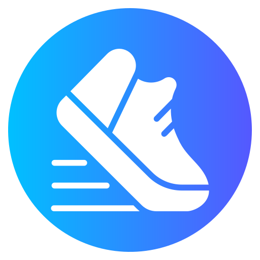 zapatos para correr icono gratis