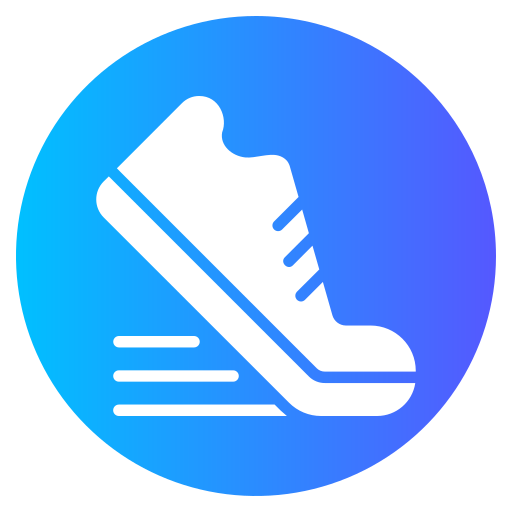 zapatos para correr icono gratis