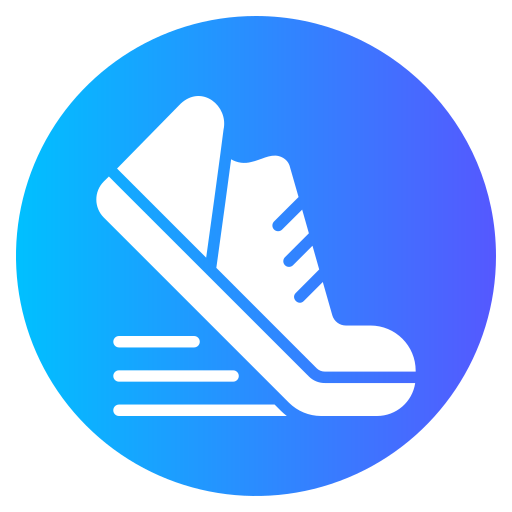 zapatos para correr icono gratis