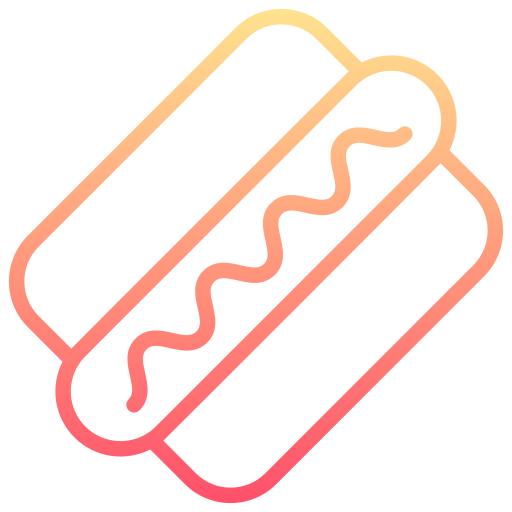 Hot dog free icon
