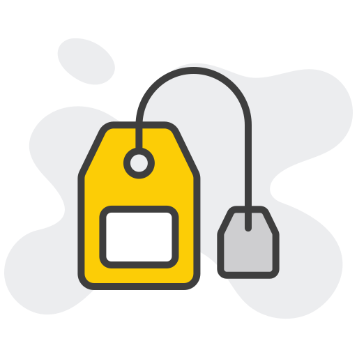 Чайный пакетик бесплатно иконка